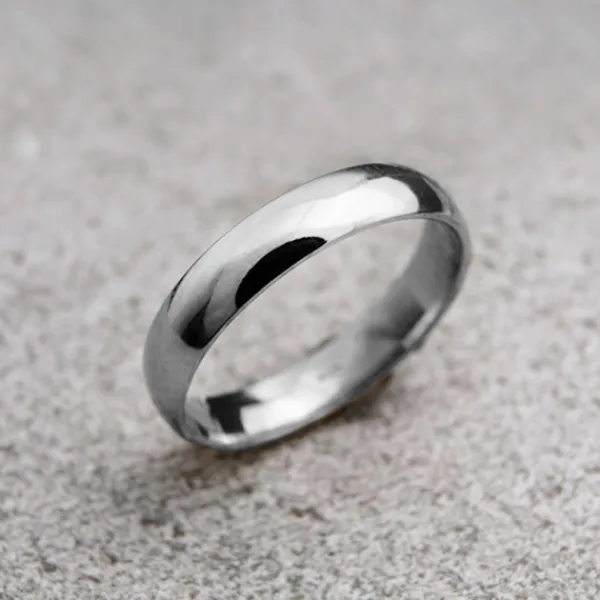 Alianza Plata 5mm Lisa Personalizable*Eguzkilore Sale