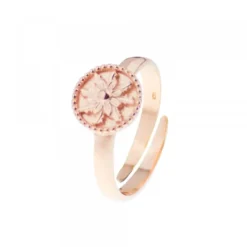 Anillo Anuk de Plata Rosa*Eguzkilore Best