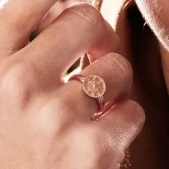 Anillo Anuk de Plata Rosa*Eguzkilore Best