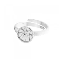Anillo Anuk Plata Ajustable*Eguzkilore Hot