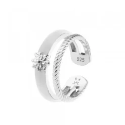 Anillo Biarritz de Plata*Eguzkilore New