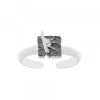 Anillo Cuadrado Flysch Plata*Eguzkilore Sale