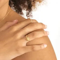 Anillo Clásico Oro Talla*Eguzkilore Online