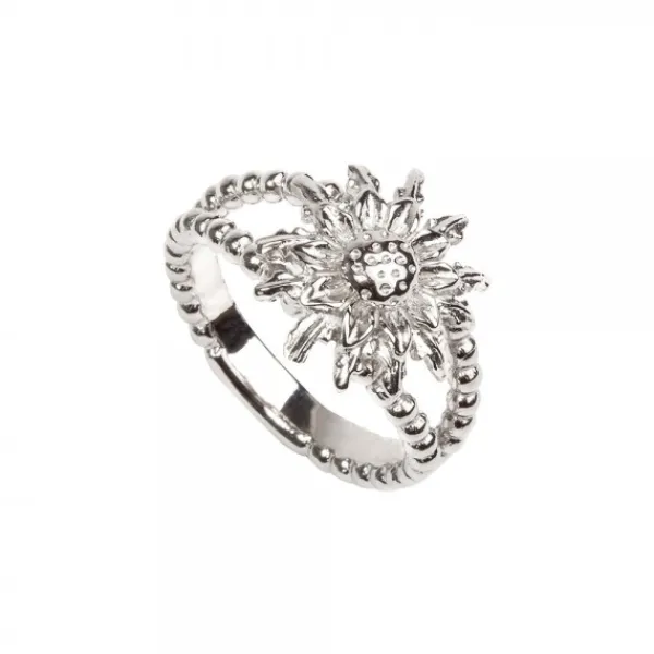 Anillo Doble Brazo Plata*Eguzkilore Discount