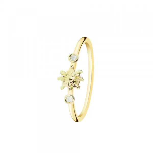 Anillo Oro 18kt. Doble Brillante*Eguzkilore Online