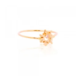 Anillo Mountain de Oro con Brillante*Eguzkilore New