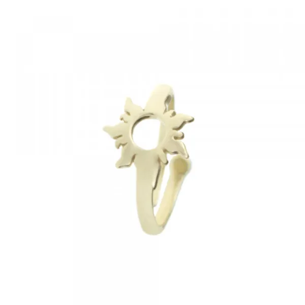 Anillo Mountain Plata Dorada para Mujer*Eguzkilore
