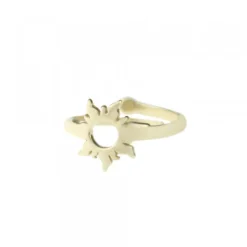 Anillo Mountain Plata Dorada para Mujer*Eguzkilore