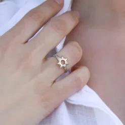Anillo Mountain Plata para Mujer*Eguzkilore Clearance