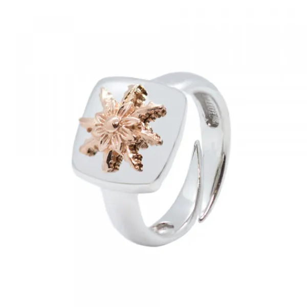 Anillo Q2 Plata y Rosa*Eguzkilore