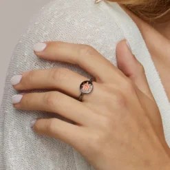 Anillo R-Chic de Plata Rosa*Eguzkilore Best