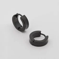 Aro Acero Negro Grueso 13mm*Eguzkilore Hot