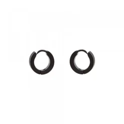 Aro Acero Negro Grueso 13mm*Eguzkilore Hot
