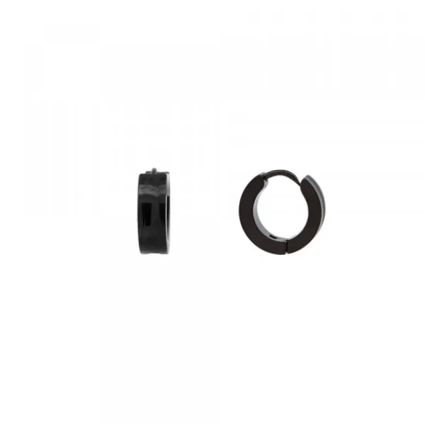 Aro Acero Negro Grueso 13mm*Eguzkilore Hot