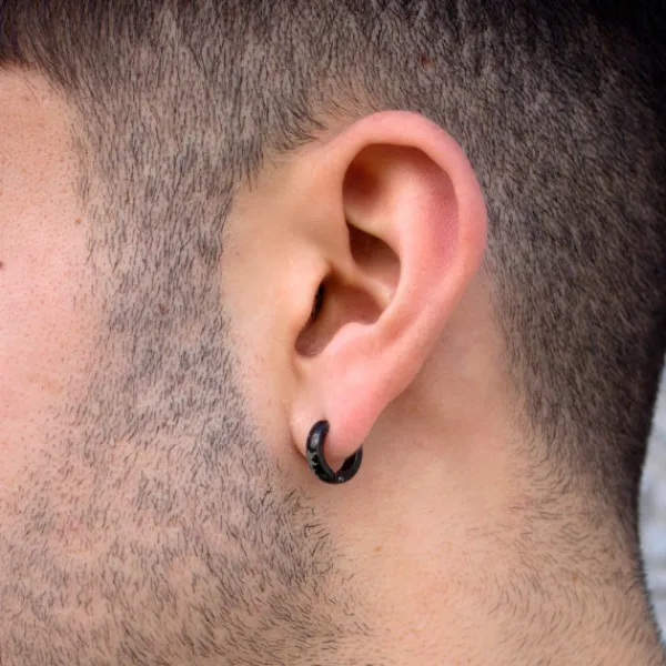 Aro Mini Acero Negro 13mm*Eguzkilore Outlet