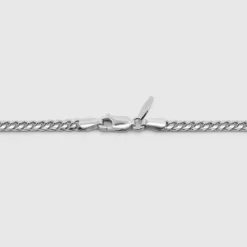 Cadena Cubana de Plata 3mm*Eguzkilore Clearance