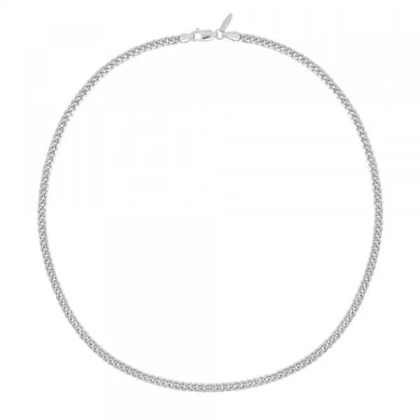 Cadena Cubana de Plata 5mm*Eguzkilore Sale