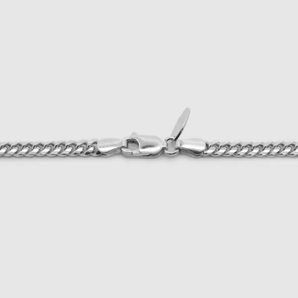 Cadena Cubana de Plata 5mm*Eguzkilore Sale