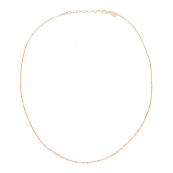Cadena Forza de Plata Rosa 0.40*Eguzkilore Outlet