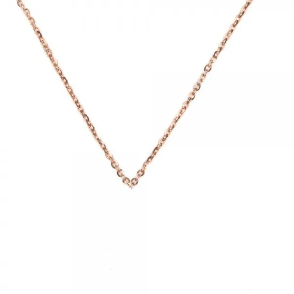 Cadena Forza de Plata Rosa 0.40*Eguzkilore Outlet