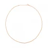 Cadena Forza Plata Rosa 0.60*Eguzkilore Clearance