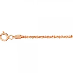 Cadena Margarita de Plata Rosa*Eguzkilore Outlet