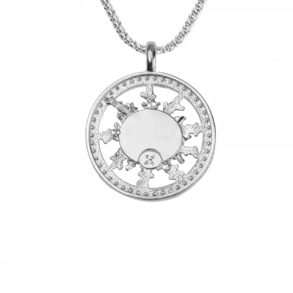 Cerco Plata Bicolor Personalizable*Eguzkilore Clearance
