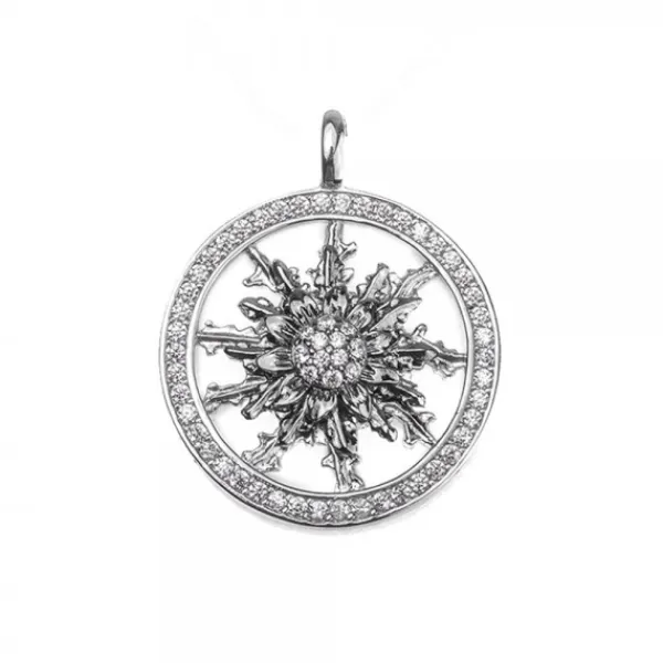 Cerco Plata Negra y Circonitas Personalizable*Eguzkilore Clearance