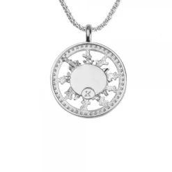 Cerco Plata y Circonitas Personalizable*Eguzkilore New