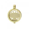 Cerco L de Plata Dorada Personalizable*Eguzkilore Outlet