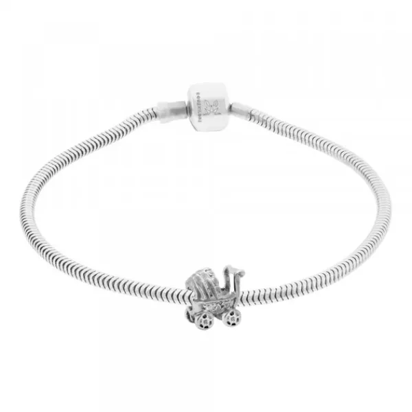 Charm Carrito Bebé de Plata*Eguzkilore Discount