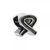 Charm Lazo Negro de Plata*Eguzkilore Online