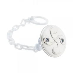Chupetero Lauburu Plata Personalizable*Eguzkilore New