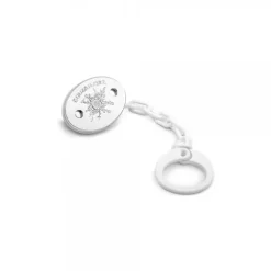 Chupetero Ovalado Plata*Eguzkilore Discount