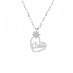 Colgante Ama Bihotza Plata*Eguzkilore Clearance