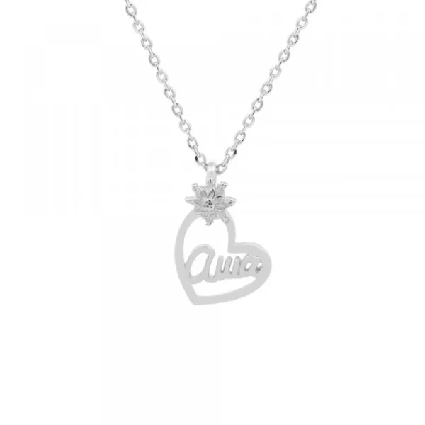 Colgante Ama Bihotza Plata*Eguzkilore Clearance