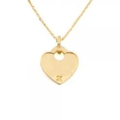 Colgante Ama Corazón Plata Dorada Personalizable*Eguzkilore Outlet