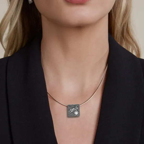 Colgante Ama Cuadrado de Plata*Eguzkilore Sale