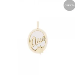 Colgante Ama ovalado Plata Dorada*Eguzkilore Discount