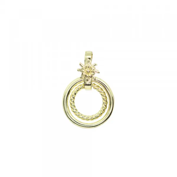 Colgante Biarritz Plata Dorada*Eguzkilore Outlet