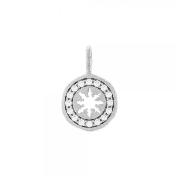 Colgante B1 Plata y Circonitas*Eguzkilore Online