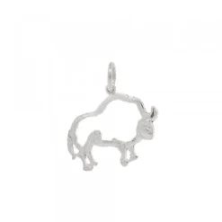 Colgante Calado Bisonte Santimamiñe de Plata*Eguzkilore Outlet