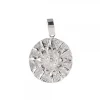 Colgante Chapa Plata 21mm*Eguzkilore Online