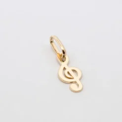 Colgante Clave de Sol Oro 18kt.*Eguzkilore Discount