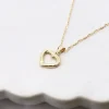 Colgante Corazón Calado de Oro*Eguzkilore Clearance