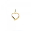 Colgante Corazón Calado Oro 14mm*Eguzkilore Outlet
