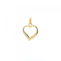 Colgante Corazón Calado Oro 14mm*Eguzkilore Outlet