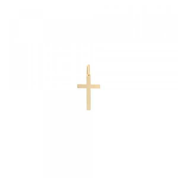 Colgante Cruz Oro 15mm*Eguzkilore Outlet