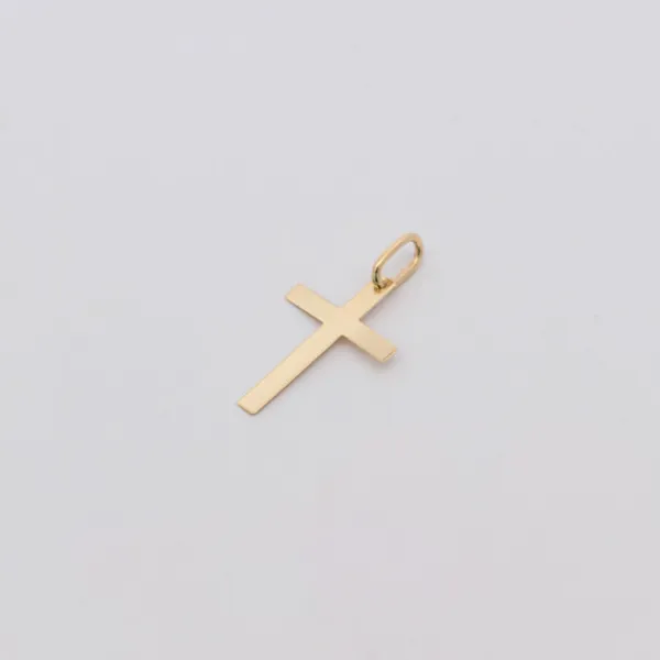 Colgante Cruz Oro 15mm*Eguzkilore Outlet