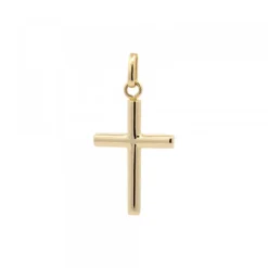 Colgante Cruz Oro 25mm*Eguzkilore Clearance